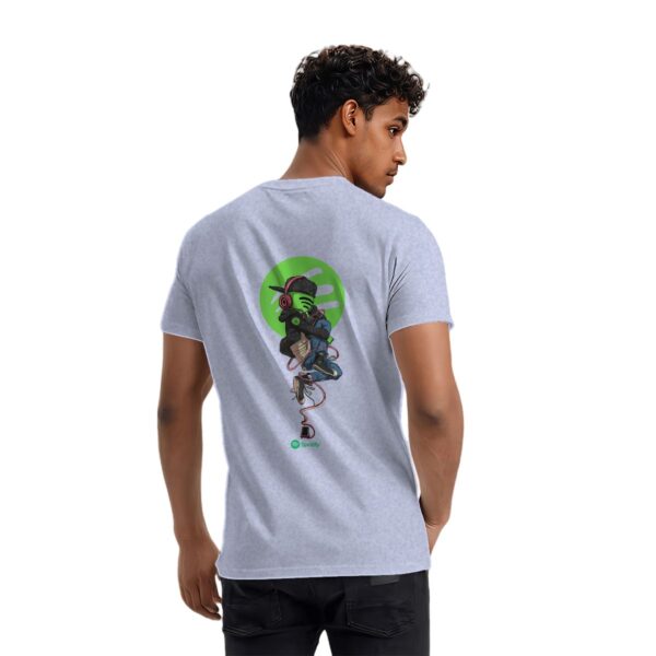 Unisex Cotton T-shirt (Double-sided Designed) (Made in USA) Customized Services