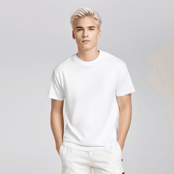 Unisex Cotton T-shirt (Double-sided Designed) (Made in USA) Customized Services