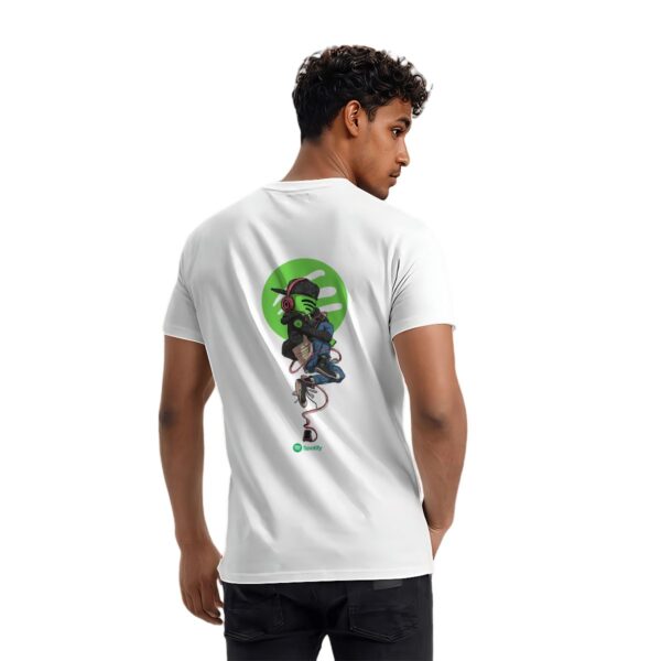 Unisex Cotton T-shirt (Double-sided Designed) (Made in USA) Customized Services