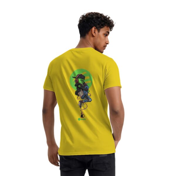 Unisex Cotton T-shirt (Double-sided Designed) (Made in USA) Customized Services